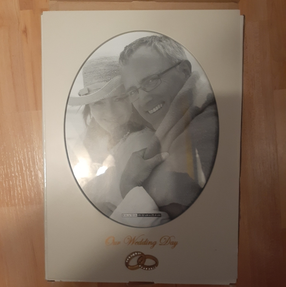 "Our Wedding Day" Photo Frame